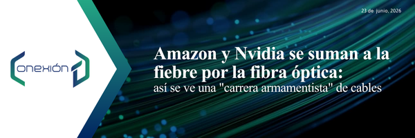 Amazon y Nvidia se suman a la fiebre por la fibra óptica:
así se ve una "carrera armamentista" de cables